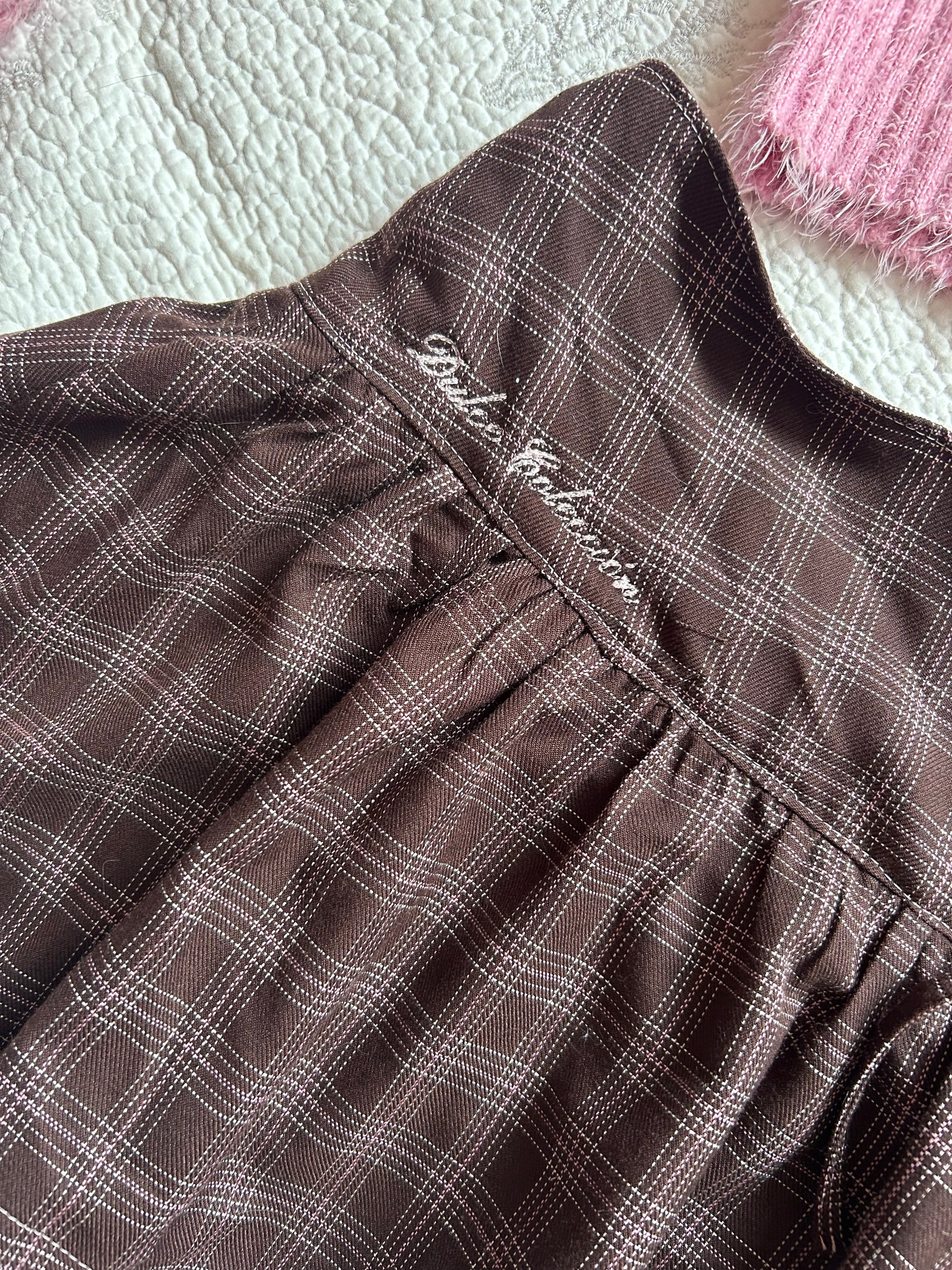 Mocha Girl Mini Skirt